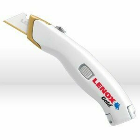 LENOX Utility Knife, GOLD RETRACTABLE UTILITY KNIFE LEN20353